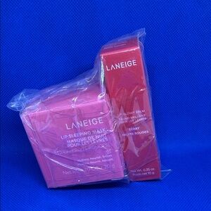 LANEIGE Berry Lip Sleeping Mask & Glowy Balm Duo - Pink